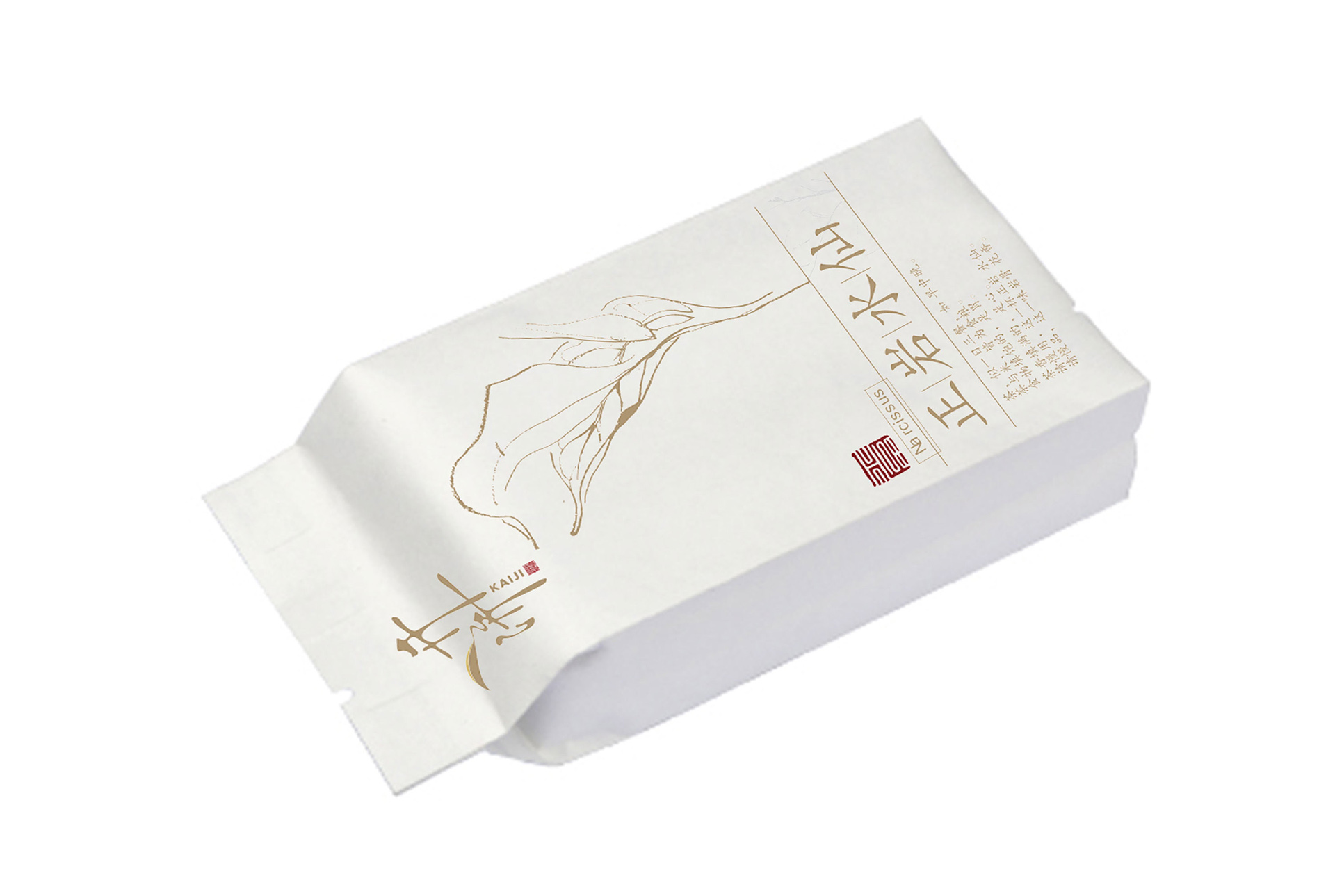 开济茶品LOGO设计案例