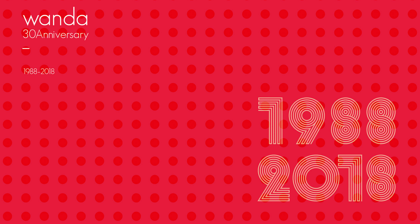 万达30周年vi设计案例